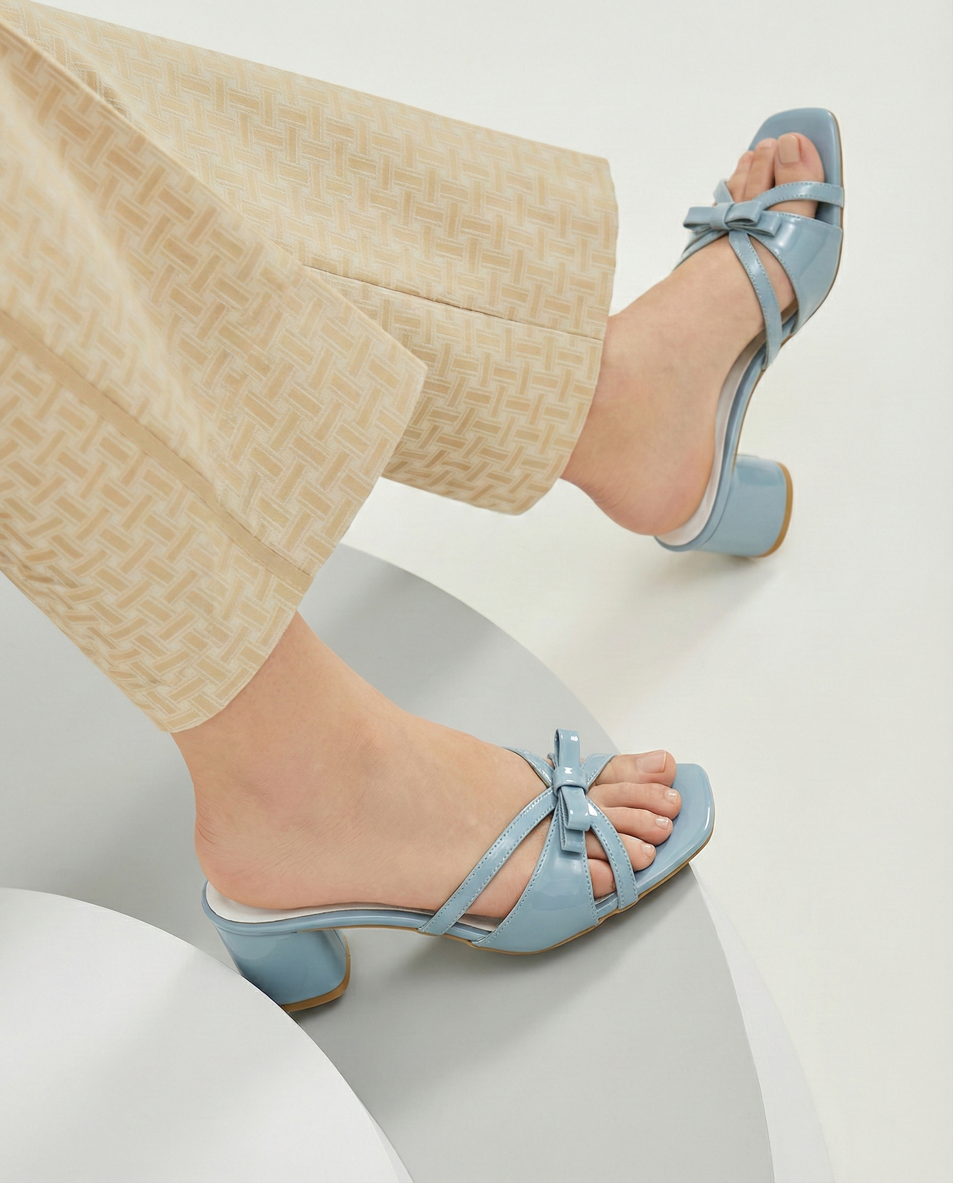 Block Heels Slipper